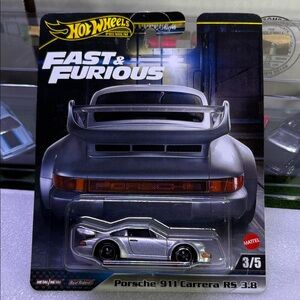 Hot Wheels Fast & Furious Porsche 911 Carrera RS 3.8 - Silver